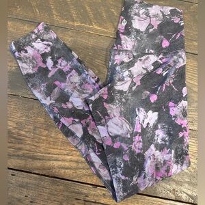Lululemon women’s Align Pant II 25" Floral Shift Multi size 4 style W5BYXS